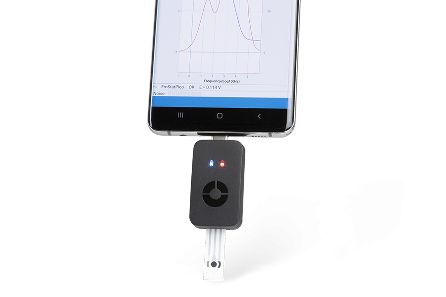 Sensit Smart potentiostat for smartphone and tablet