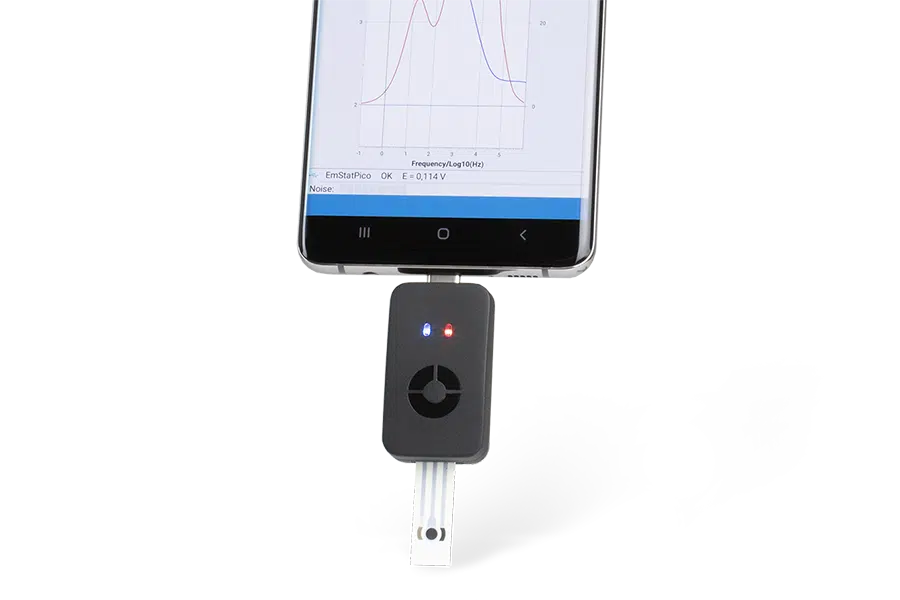 Sensit Smart potentiostat for smartphone and tablet