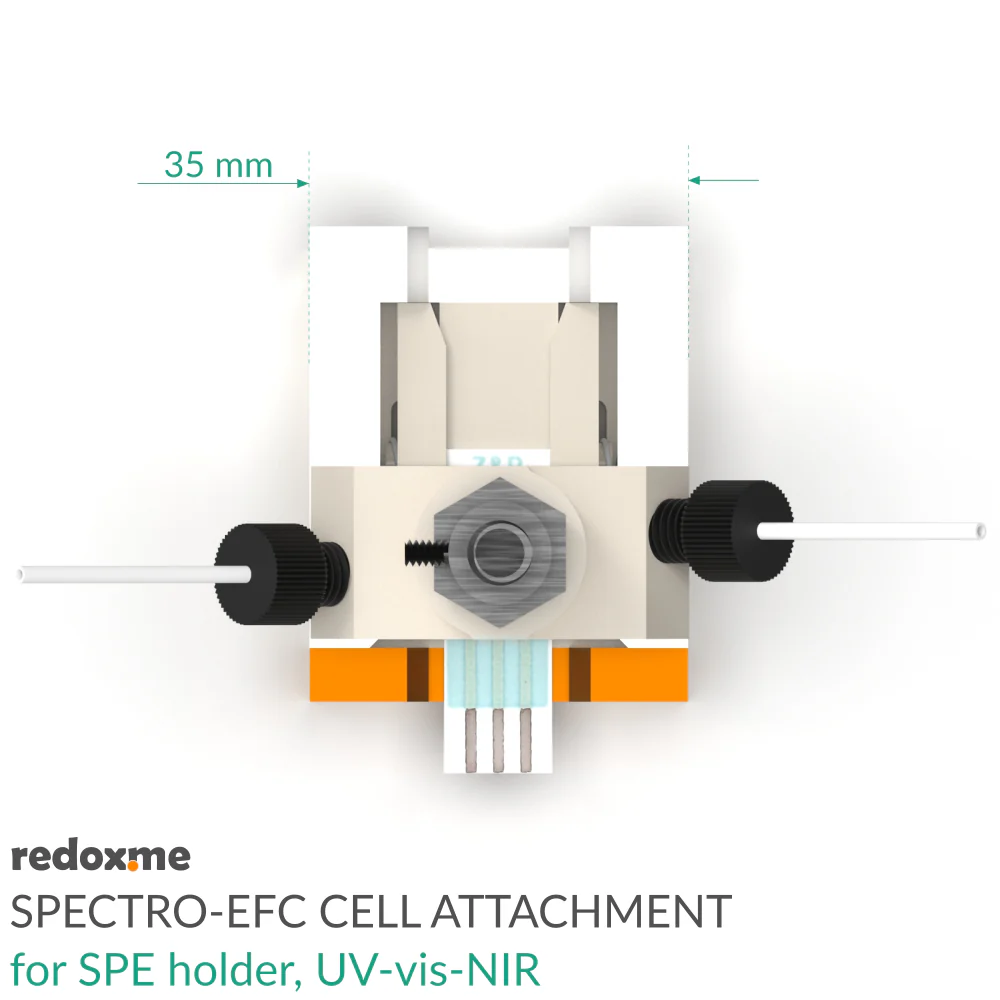Redox.me - Spectro EFC Flow Cell Attachment